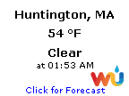 Click for Huntington, Massachusetts Forecast